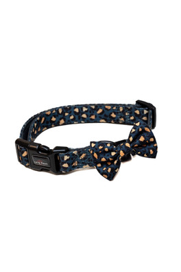 Funk the Dog Bow Tie - Leopard Green & Gold