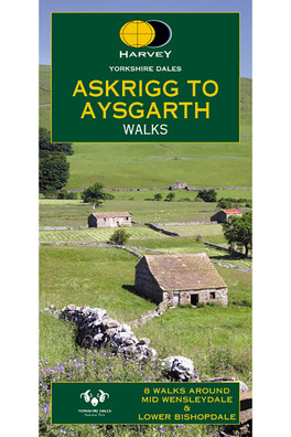 Askrigg to Aysgarth Walks Map - Scale: 1:25,000