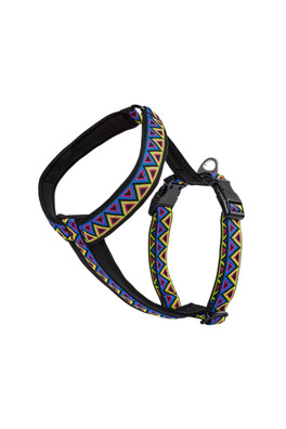 Go-Cee-Y Cosmos Harness - Black/Blue/Yellow/Pink