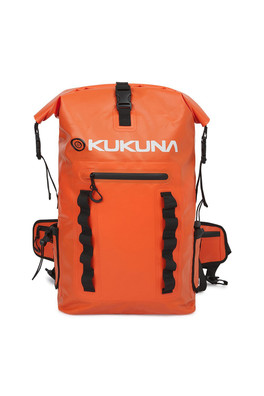 Adventurer® 30l Roll-Top Dry Bag BackPack - Orange with Black Elements
