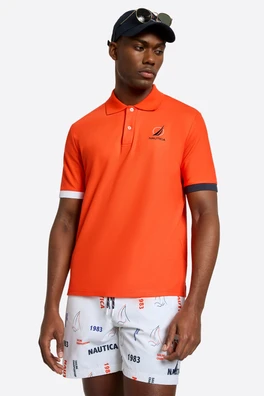 Pascal Mens Polo Shirt - Fiery Red