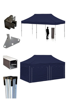 Pro30 4.5m x 3m Gazebo - NAVY BLUE