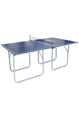 Folding Table Tennis Table - Blue