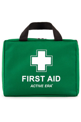 90 Piece Premium First Aid Kit Bag - Green
