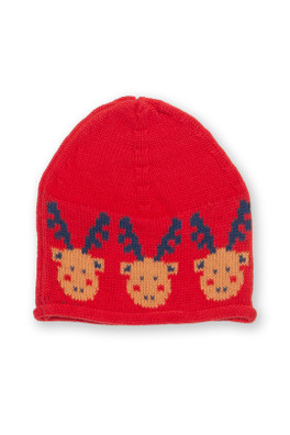 Baby 100% Organic Cotton Knit Hat - Mr Moose