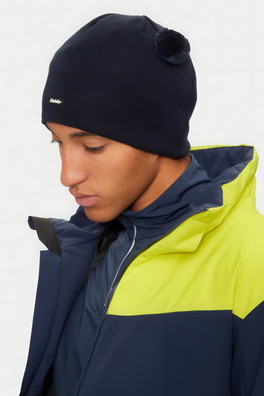 ADAM Merino Wool Blend Beanie - Night