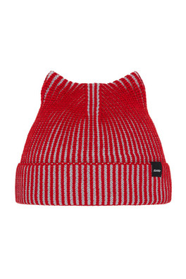 SORRA Insulated Merino Wool Blend Beanie - Red/Fjord