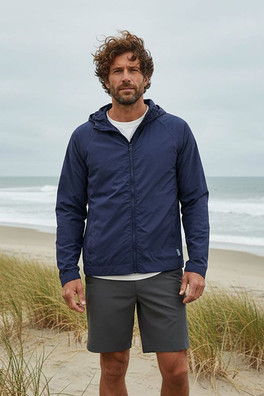 Men's Windproof Jacket - Midnight Blue