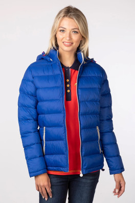 Marske Ladies Insulated Quilted Jacket - Pacific