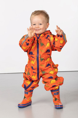 Toddler Puddle Suit - Dinosaurs