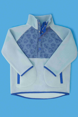 Reef the Shark Kids Mid Layer Fleece - Reef