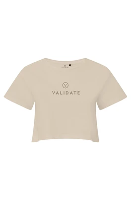 Limitless Women's Crop Top - Nude