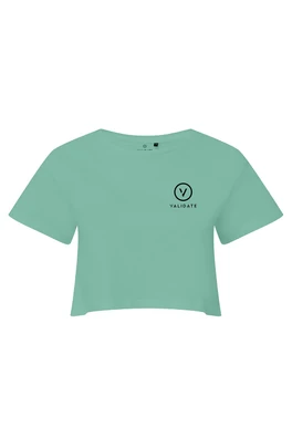 Limitless II Women's Crop Top - Peppermint