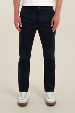 Mens Elasticated Chino Trouser - Navy