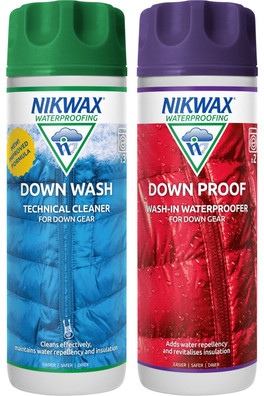 Nikwax Down Wash®/ Down Proof - 2 x 300ml - White