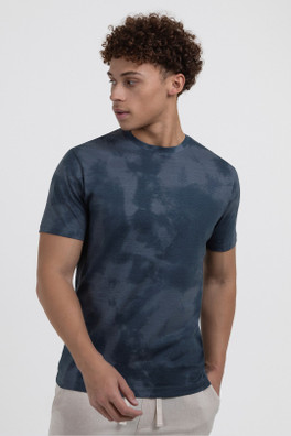 Mens Tie-Dye T-Shirt - Navy