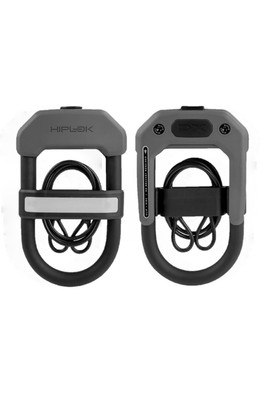 Dxc D Lock Hardened Steel Cable + Cable Holder - Black
