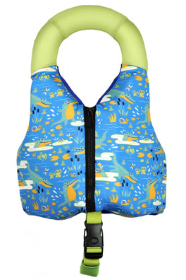 Kids Early Years Swim Vest - Croc Creek