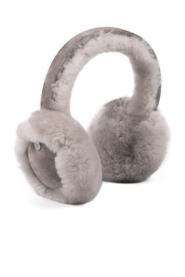 Womens Harper Sheepskin Earmuff - Dove