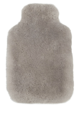 Sheepskin Rebecca Hot Water Bottle - Dove