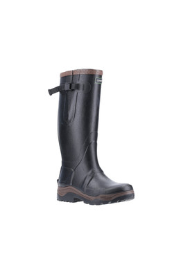 Compass Neoprene Rubber Wellington Unisex - Black