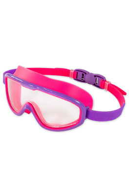 Kids Snapper Mask Goggles 6-14 Years - Pink & Purple