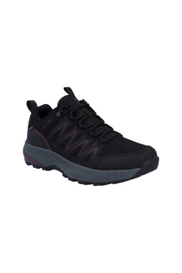 Womens Stealth Low Trail Shoes - Black/Purple