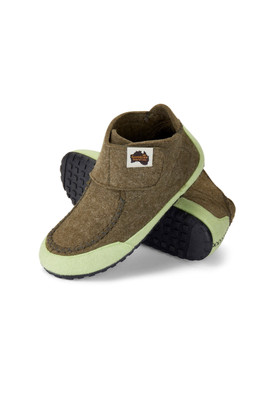 Men's Quokka Slipper Boots - Green
