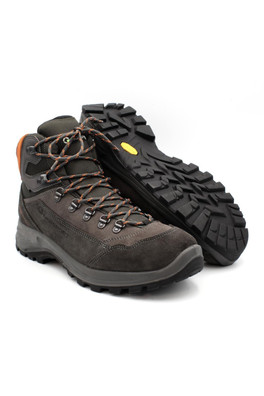 Teide Men's Lightweight Waterproof Walking Boots - Anthracite/Orange