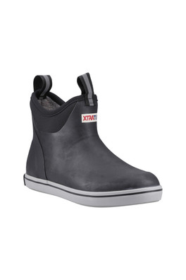 Mens Adb Cold Weather Ankle Deck Boots - Black