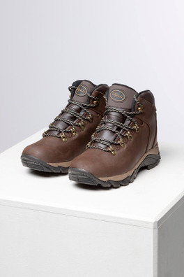 Atwick Womens Leather Walking Boot - Brown