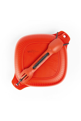 100% Recycled Plastic 4 Piece Mess Kit - Chilli Red