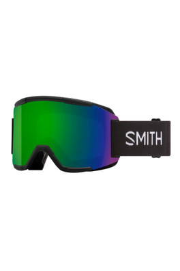 Squad Unisex Snow Goggles - Black / Sun Green