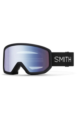 Transfer Unisex Snow Goggles - Black / Blue Sensor Mirror