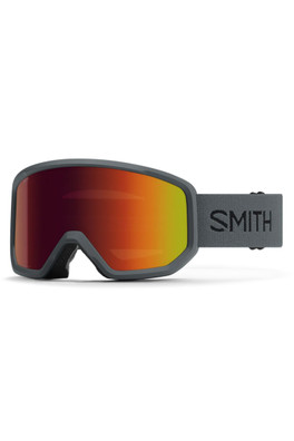 Transfer Unisex Snow Goggles - Slate / Red Sol-X Mirror