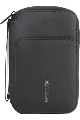 Unisex Passport Cover - Black