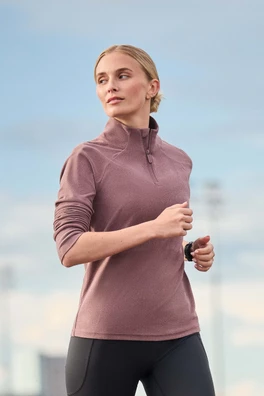 Touchdown Womens Travel Midlayer - Dark Purple