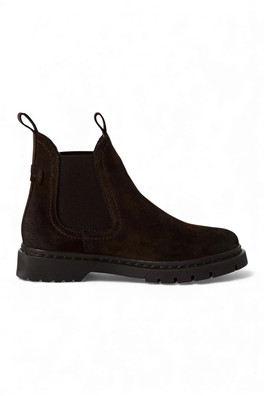 Womens Classic Leather Chelsea Ankle Boots - Brown