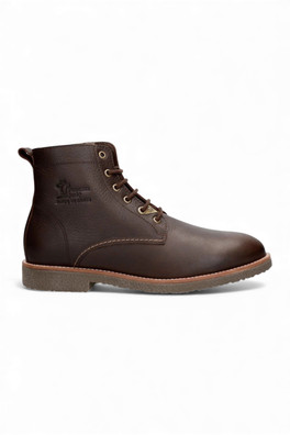 Mens Leather Glasgow Igloo C1 Classic Ankle Boots - Brown