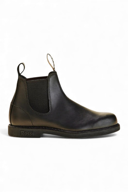 Unisex Booma 607 Leather Chelsea Boots - Black