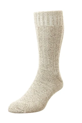 Cotton Unisex Walking Socks - Oatmeal