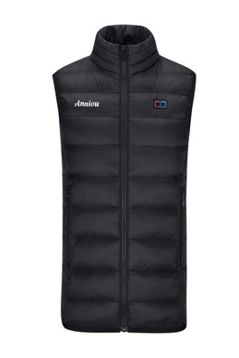 Dual Switch Heated Gilet Unisex - Black