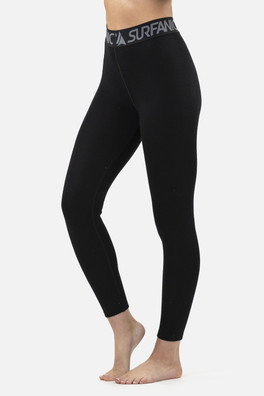 Merino Womens Long Johns - Black