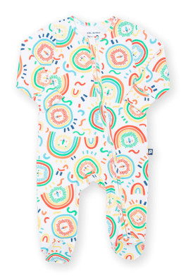 Baby 95% Organic Cotton Zippy Sleepsuit - Braveheart