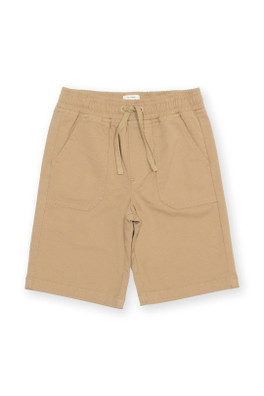 Kids Yacht 97% Organic Cotton Shorts - Dune