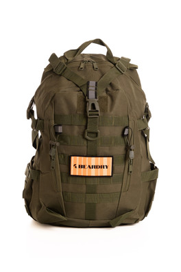 Everyday Water-Resistant Backpack 25L - Jungle Green Electric Orange