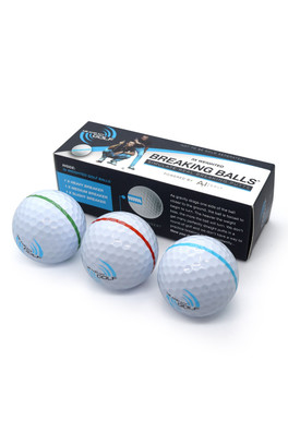 Golf Breaking Balls 3 Pack - White