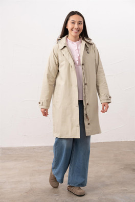 Hallie Womens Coat - Clay