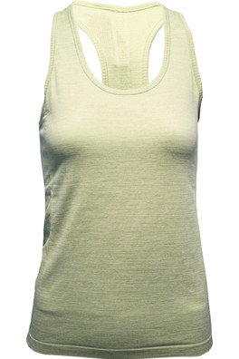 Multi Sport Melange Womens Seamless 3D Vest - Sage Green