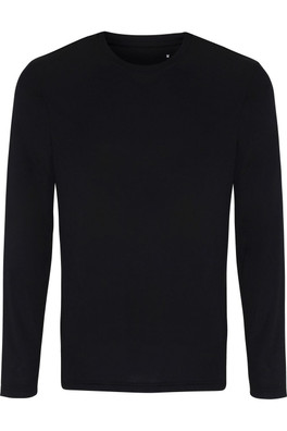 Performance Mens Long Sleeve T-Shirt - Black